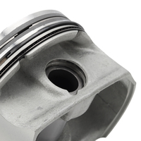 Jeu de 6 pistons en fonte STD 85 mm 11257558528 pour BMW N52 B30 A, N52 B30 AF, N52 B30 B, N52 B30 BF, M54 306 S3 avec segments