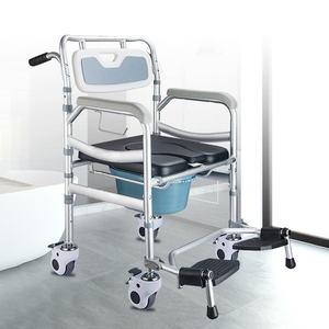 Chất Lượng Cao Bền Dễ Sử Dụng Bánh Commode Ghế Chăm Sóc Nhà Commode Ghế Cho Người Già Và Người Khuyết Tật - Product Image 2