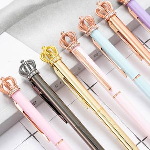 Custom Crown - Fun Promotional Crown-Shaped Ballpoint <b>Pens</b> With Logo Printing - Product Image 2