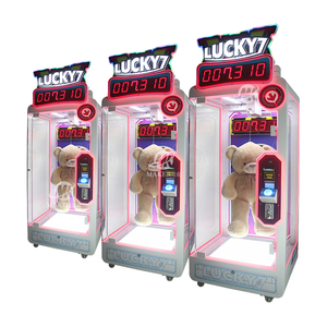 Gran oferta Cut 2 Win <span class=keywords><strong>Arcade</strong></span> Barber Cut Machine-Diseño de grúa de metal Premio de idioma inglés Cuerda de corte Tijeras de objetivo Sonido realista - Product Image 1