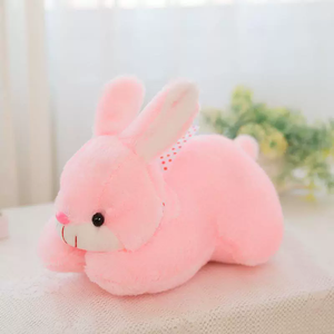 Venta al por mayor 30 Cm Animal de peluche lindo Conejito de orejas largas Juguete de peluche Conejo suave Juguete para niños Vacaciones de Pascua - Product Image 4