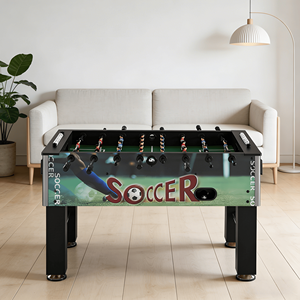 En Stock, Juego de Interior, Futbolín Profesional de Madera de Ingeniería Multicolor de 55 Pulgadas, Tamaño Reglamentario - Product Image 6