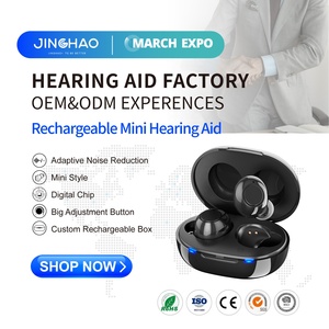Aide auditive rechargeable JINGHAO, <span class=keywords><strong>amplificateur</strong></span> de voix pour personnes âgées - Product Image 3
