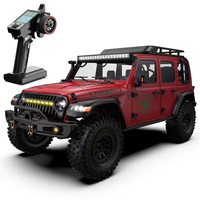 Coche Teledirigido RLAARLO MK07 Escala 1:7 de Alta Resistencia para Todoterreno, con Selección de 4WD/2WD, Bloqueos Diferenciales de Dirección Avanzados y Construcción Duradera