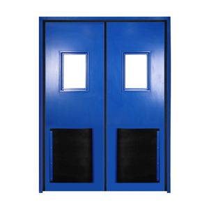 Porte ignifuge en acier 3 heures porte de sécurité d'évacuation d'urgence résistante au feu avec matériel de verrouillage pour certifié UL - Product Image 4