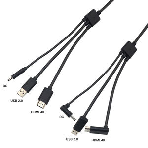 Cable de Conexión para Gafas VR, Cable para Juegos VR, <span class=keywords><strong>HDMI</strong></span>, USB, 3.5mm, DC, 4k, 60hz, 5m, para HTC VIVE - Product Image 1
