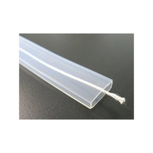 1 metro tubo flessibile in Silicone con guaina in gomma IP67 impermeabile striscia LED bobina 10mm