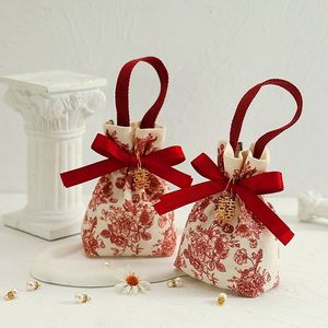 Sacs à cordon, sacs d'emballage pour téléphone portable, bijoux, bonbons, sacs cadeaux pour mariage, fête, célébration festive, sacs en toile de haute qualité - Product Image 3