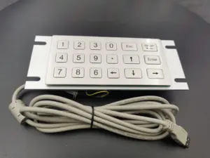 Custom Keyboard Waterproof Vending Machine Adapting For The Hard Environment Kiosk Keypad