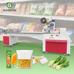 Napkin Tissue Brush Power Vegetable Plastic Automatic Pillow Wrapping Packing Sealing Machine for <b>Bar</b> Soap - Product Image 1