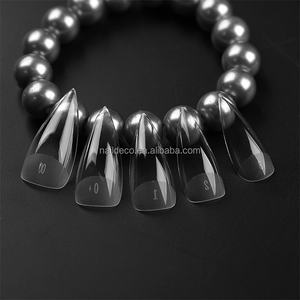 Patch d'extension de doigt en forme de faux ongles, 16 tailles, moyen, pointu et pointu - Product Image 2