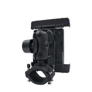 Extra Heavy Duty Metal 1.5 Inch Ball Base Drill Base Mount with Lock Adjustable Tablet Holder for Car/Truck - Product Image 1
