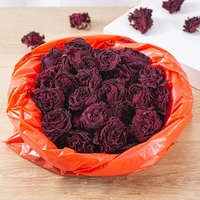 Roses Mohong lyophilisées 50g, thé de fleurs séchées emballé, Mei Gui Hua Guan, corolla de rose séchée de grande taille, thé de rose