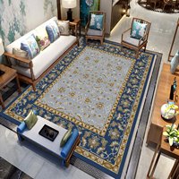 Tapis en peluche à poils ras de forme rectangulaire, design écologique et tendance pour salon, prix de gros