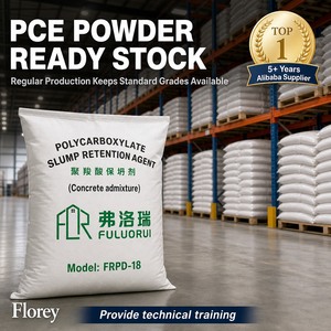 Poudre FRPD-18 PCE 98% Polycarboxylate pour la rétention de l'écoulement, additif pour <span class=keywords><strong>mortier</strong></span> autolissant à base de gypse, longue durée de travail - Product Image 1