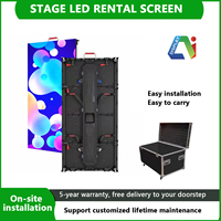 Pantalla LED de Video para Interiores y Exteriores, Fácil de Instalar, Píxeles P2.6, 500*500 mm, Tamaños Personalizados, Fondo para Programas de TV en Pakistán, Alquiler