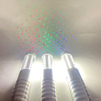 Hochwertiger, wiederaufladbarer LED-Stroboskop-Laser-Blitzstab für Weinflaschen – wasserdichter, anpassbarer Metallstab mit Funkeffekt