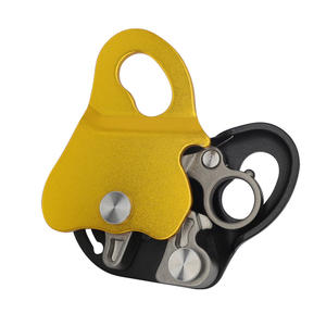 Protection contre les chutes de corde tandem robuste Double poulie tyrolienne simple poulie antichute escalade pour l'industrie lourde en aluminium - Product Image 3