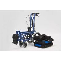Fauteuil roulant inclinable en alliage d'aluminium pour adultes et enfants Paralysie cérébrale Pédiatrie CP Poussette