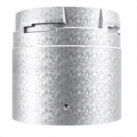 Tuyau de cheminée pour poêle à granulés en aluminium galvanisé de différentes tailles, certifié CE, longueur personnalisable