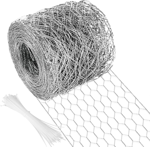 Malla Hexagonal Tipo <span class=keywords><strong>Gallinero</strong></span>, Malla de <span class=keywords><strong>Alambre</strong></span> Hexagonal, Valla Galvanizada en Caliente para Jaulas de Pollo, Malla para Aves de Corral, Venta Caliente - Product Image 1