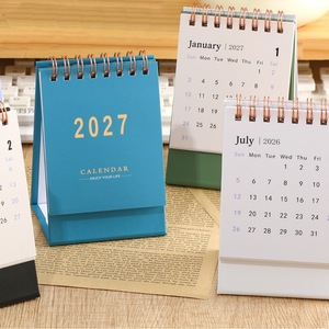 Planificador Mensual Personalizado al por Mayor, Impresión a Todo Color, <span class=keywords><strong>Calendario</strong></span> de Pared 2027, <span class=keywords><strong>Calendario</strong></span> de Escritorio Espiral para Oficina y Hogar - Product Image 4