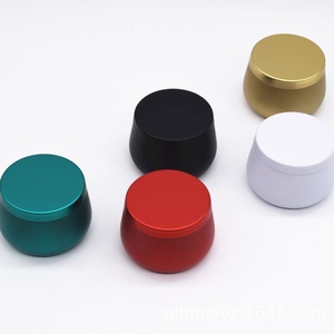 Boîte en métal ronde vide pour bougies, personnalisable, 2oz, 4oz, 8oz, emballage cadeau, vente en gros - Product Image 2