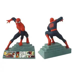 OEM ODM PVC ABS Vinyl Spielzeug Hersteller Custom Made Kunststoff PVC ABS Action figur Spider Man Spiderman Figur Spielzeug Hot Sale Design