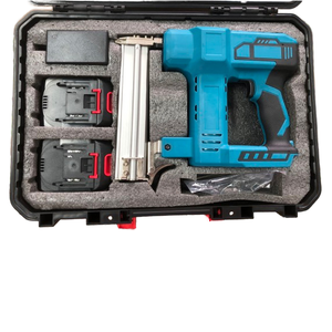 Pistola de clavos inalámbrica con batería de litio recargable de 21V, pistola grapadora industrial F30 a granel <span class=keywords><strong>para</strong></span> carpintería con 2 baterías, 1 cargador - Product Image 1