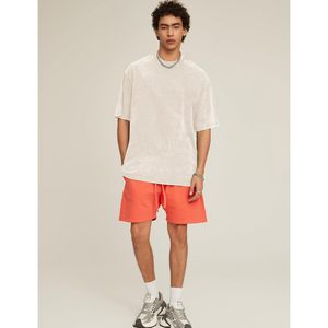 FOXA Paquete de 3 Camisetas Extra Grandes para Hombre, Lavadas al Ácido, de Corte Holgado, Manga Corta, Estilo Casual Urbano, Básicas - Product Image 6