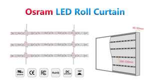 Bande LED rigide réglable CCT avec rétroéclairage SMD3030 DC12V 24V 10W 12LEDs/m pour enseignes, caissons lumineux et plafonds - Product Image 5