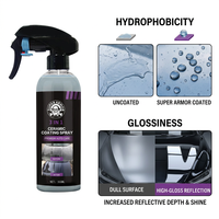 Nuevo Revestimiento Cerámico de Grafeno en Aerosol para Pintura de Automóviles, Protección Hidrofóbica con Brillo, Cuidado de la Pintura, Detallado Rápido - Revestimiento Nano en Aerosol