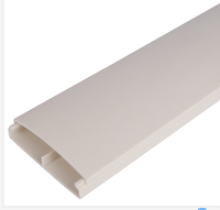 Câble en PVC blanc Hider Raceway Kit Paintable Cord Cover Channel