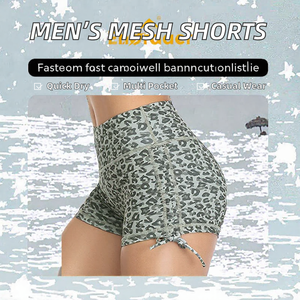 Shorts de Surf para Hombre con Forro de Malla, Secado Rápido, Tejido, Traje de Baño Informal para Playa, Logotipo Personalizado - Product Image 2