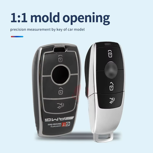 Étui à clés en TPU de haute qualité avec porte-clés Transparent étanche pour Mercedes-Benz <span class=keywords><strong>classe</strong></span> A/B/E AMG GLA/<span class=keywords><strong>GLB</strong></span>/GLC/GLE/CLA AMG - Product Image 3