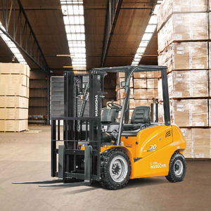 מלגזה חשמלית HANGCHA בעלת 4 גלגלים, <span class=keywords><strong>2</strong></span>, 3, 3.<span class=keywords><strong>5</strong></span> טון, הידראולית, לטיפול בחומרים במחסן - Product Image 2