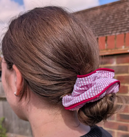 Élastiques à cheveux rayés faits à la main, accessoires pour cheveux, attaches pour queue de cheval, bandeaux pour femmes - Logo personnalisé, vente en gros