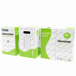 Hecho en China Categoría <span class=keywords><strong>6</strong></span> CAT6A Cobre puro BC Utp FFTP <span class=keywords><strong>Cable</strong></span> <span class=keywords><strong>de</strong></span> <span class=keywords><strong>red</strong></span> Cat6 Szadp/OEM con marca Cat6 <span class=keywords><strong>Cable</strong></span> <span class=keywords><strong>Precio</strong></span> - Product Image 2