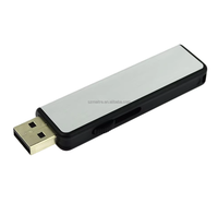Enregistreur vocal miniature HD QZT, clé USB, lecteur audio, format MP3, plastique