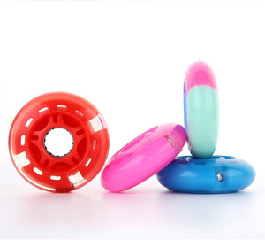 Ruedongle Roues de patins en ligne pour adultes et enfants, roues en PU détachables, haute élasticité, résistantes à l'usure, pour trottinette, <span class=keywords><strong>waveboard</strong></span>, tricycle, trotteur - Product Image 5