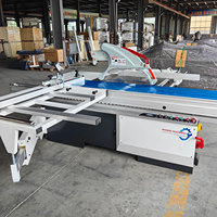 Scie à panneaux de précision industrielle MJ3200 avec affichage numérique Scie de table à panneaux artificiels en MDF avec couvercle sous vide