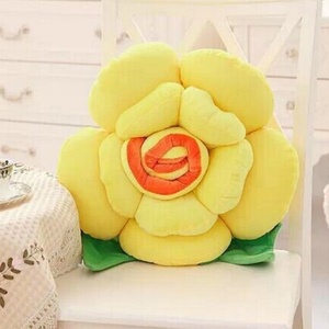 Coussin en peluche en forme de rose de 15 cm, coussin de chaise en peluche douce, coussin de siège, coussin de bureau à domicile, cadeaux de la Saint-Valentin - Product Image 5