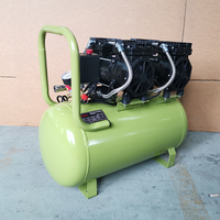 Mini compresseurs d'air à entraînement direct 220V Machine de compresseur d'air à piston portable 50L à faible bruit