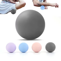 Tragbarer Hautfreundlicher Flexibilitätssteigernder Silikon-Massage-Faszienball für Erholung und Entspannung