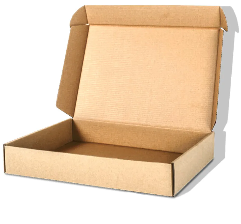 Scatola di cartone corrugata per corriere espresso scatole di spedizione autoadesiva scatole di imballaggio autoadesiva per affari di spedizione regalo