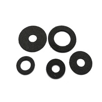 Rondelles de frein XC lisses 100 % fibre de carbone noires pour moulinet de pêche 0,5 mm 0,8 mm 1,0 mm 1,2 mm 1,5 mm
