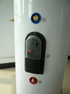 300L riscaldatore di acqua calda Modulare isolato 0.6Mpa in acciaio inox con scambiatore di calore riscaldatore elettrico 0.6Mpa energia solare termica - Product Image 5