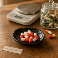 Capsules végétariennes vides sans TiO2 ni EO, HPMC, tailles 000, 00, 0, 1, 2, 3, 4, en coquilles d'algues