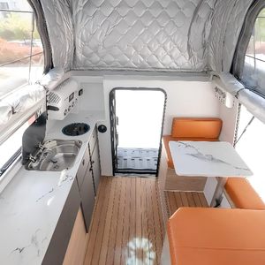 Nueva Mini Caravana Todoterreno 2025, Capacidad para 8 Personas, Carga Útil de 650 kg, Construcción de Fibra de Vidrio/Aluminio - Product Image 6