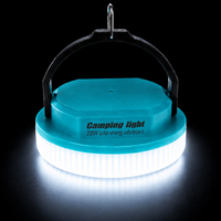 Solar-USB-Aufladbare LED-Campinglampe mit 18650 Lithium-Akku, Wasserdicht, Magnetischer Aufhängehaken, Outdoor-Camping-Wanderlicht